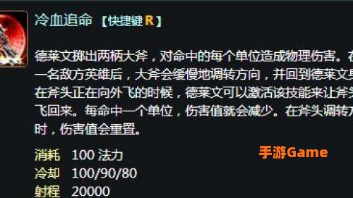 德莱文技能